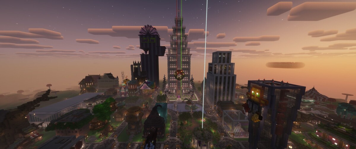 Shopping District Skyline